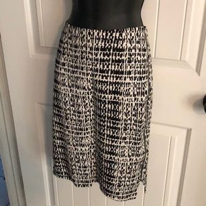 Cato size 2 black and white skirt